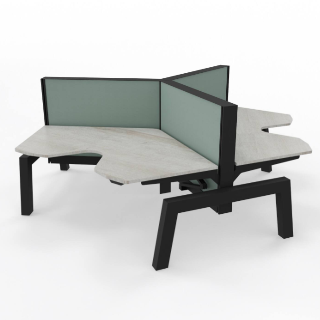 Markant Max Hybrid wing werkplek