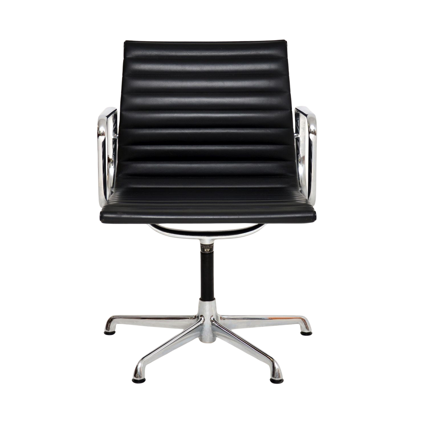 Eames EA 108 Aluminium Chair Leder