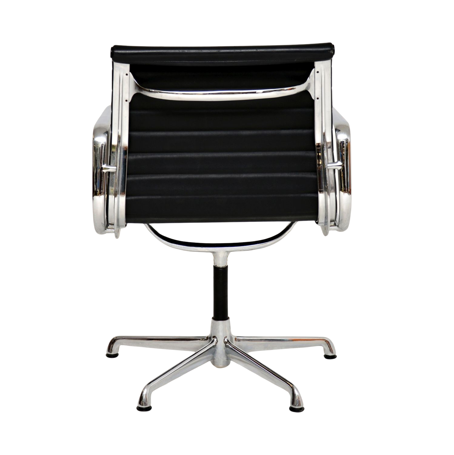 Eames EA 108 Aluminium Chair Leder