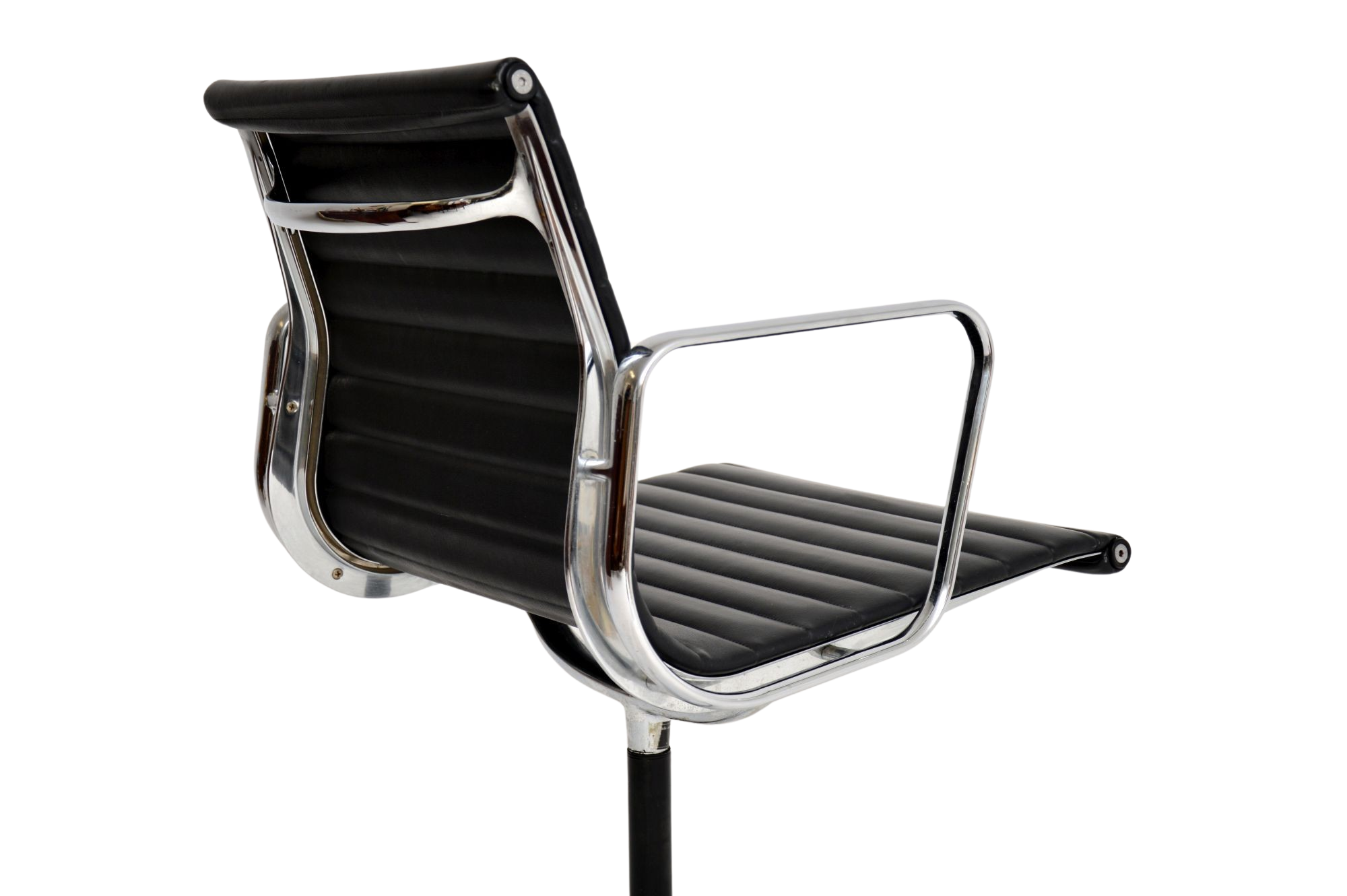 Eames EA 108 Aluminium Chair Leder