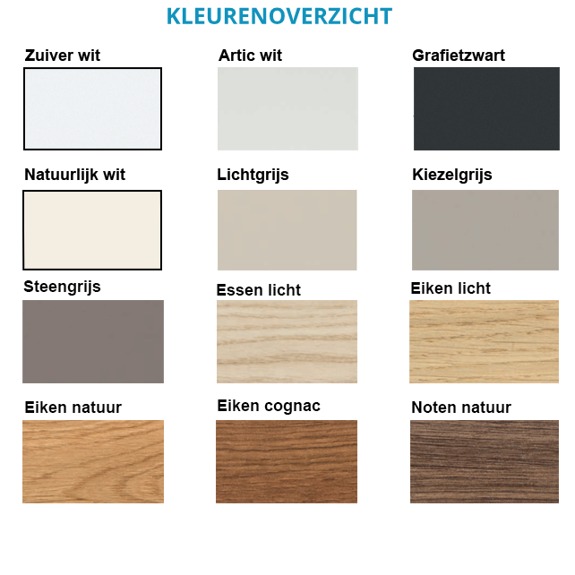 Sweetspot tafel vierkant