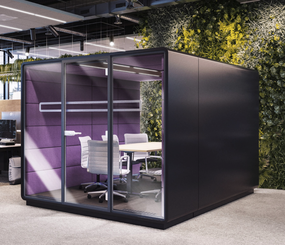 Mikomax Hush Meet Large vergaderruimte