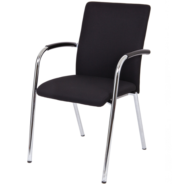 Vergaderstoel Lenno gestoffeerd