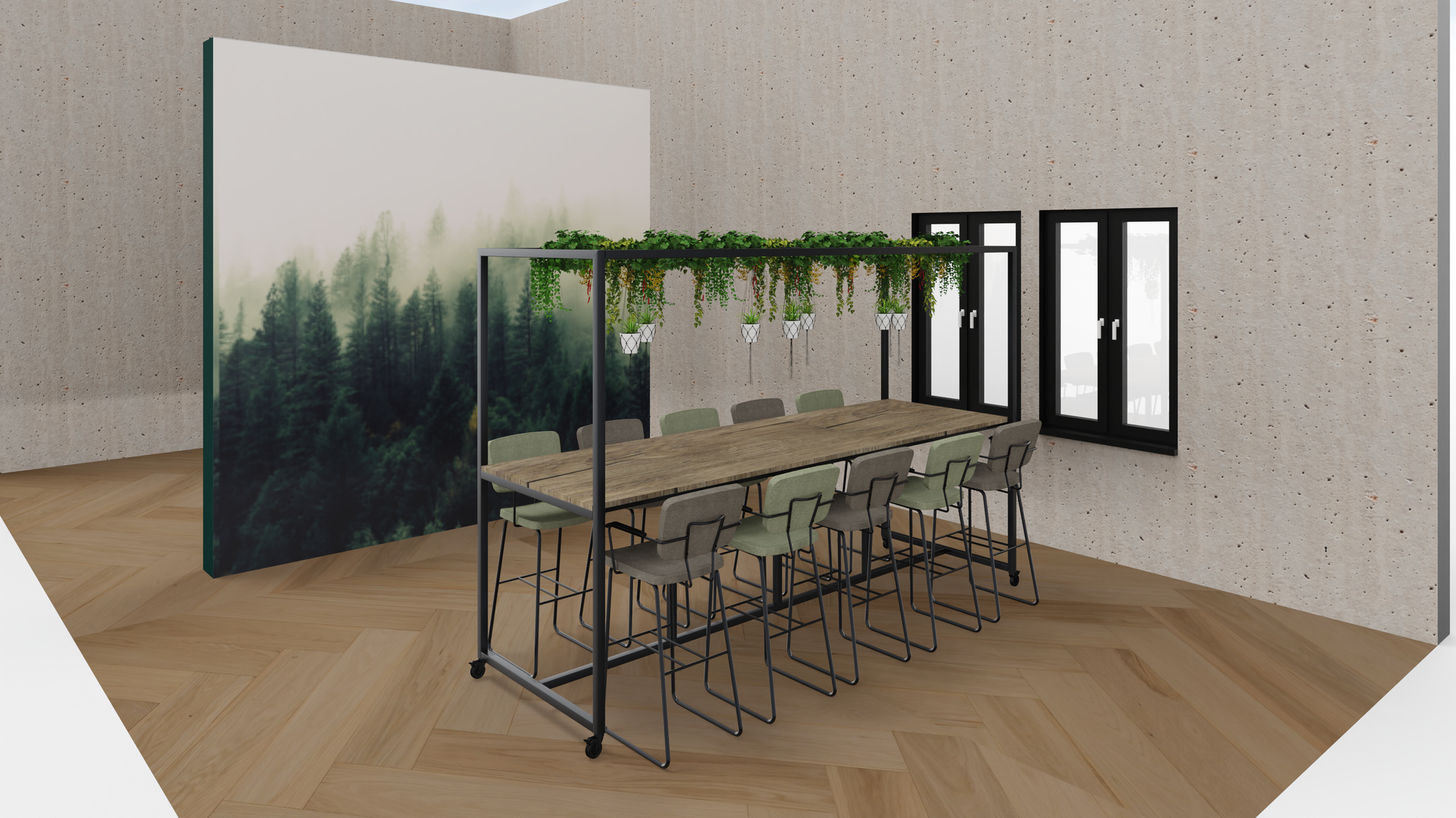 Multifunctionele tafel Londen deluxe