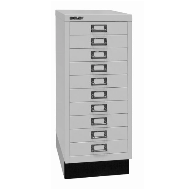Bisley meerladekast 10 laden A4 met sokkel