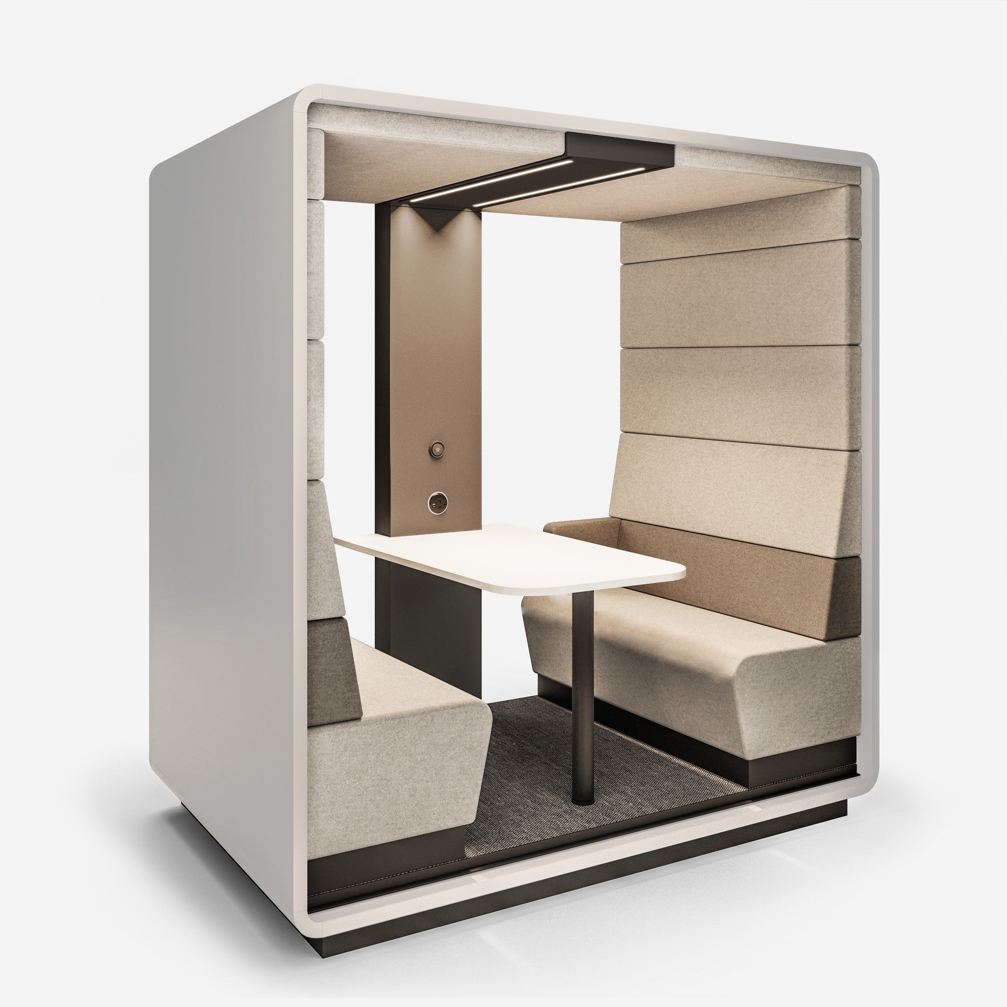 Mikomax Hush Meet Open vergaderruimte