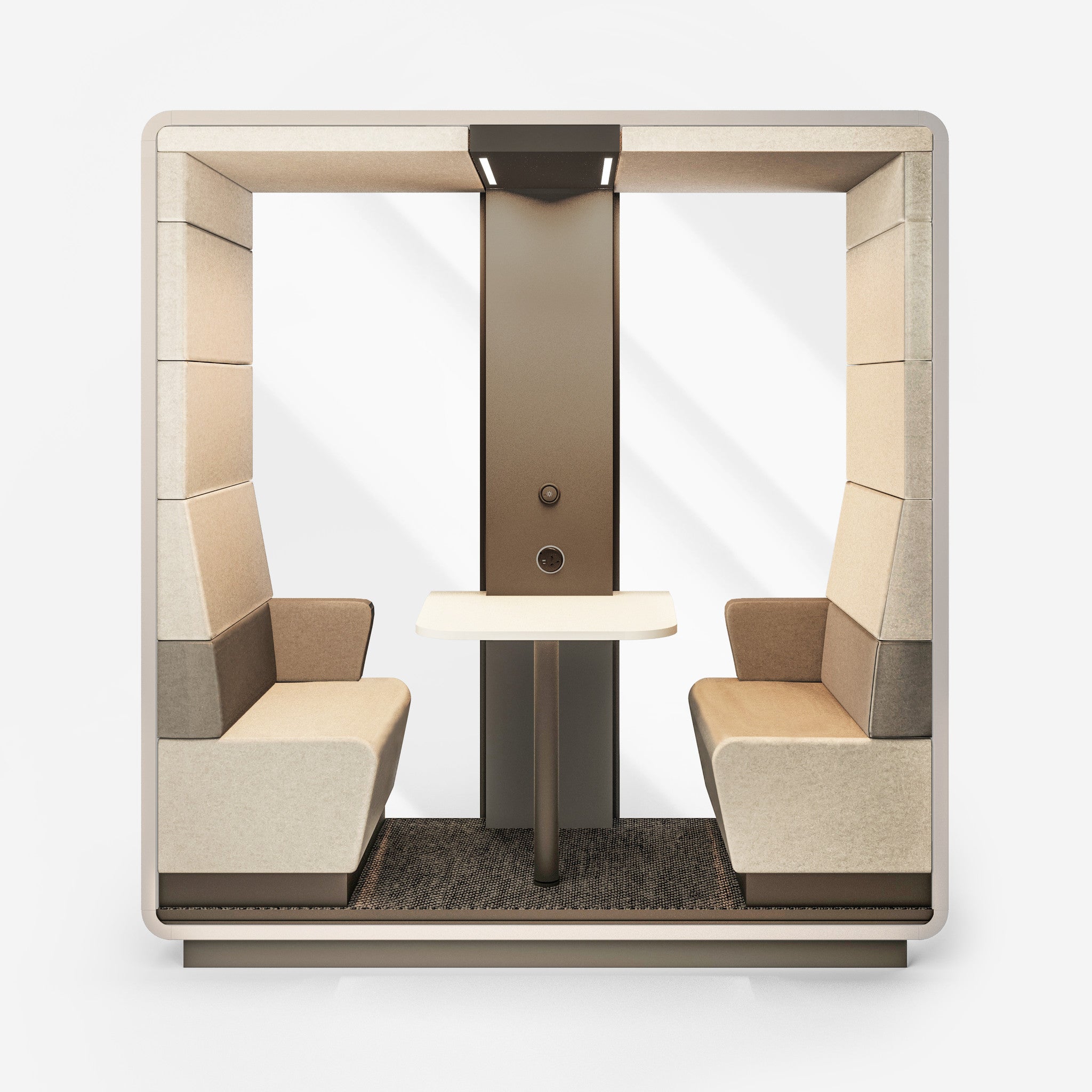 Mikomax Hush Meet Open S vergaderruimte