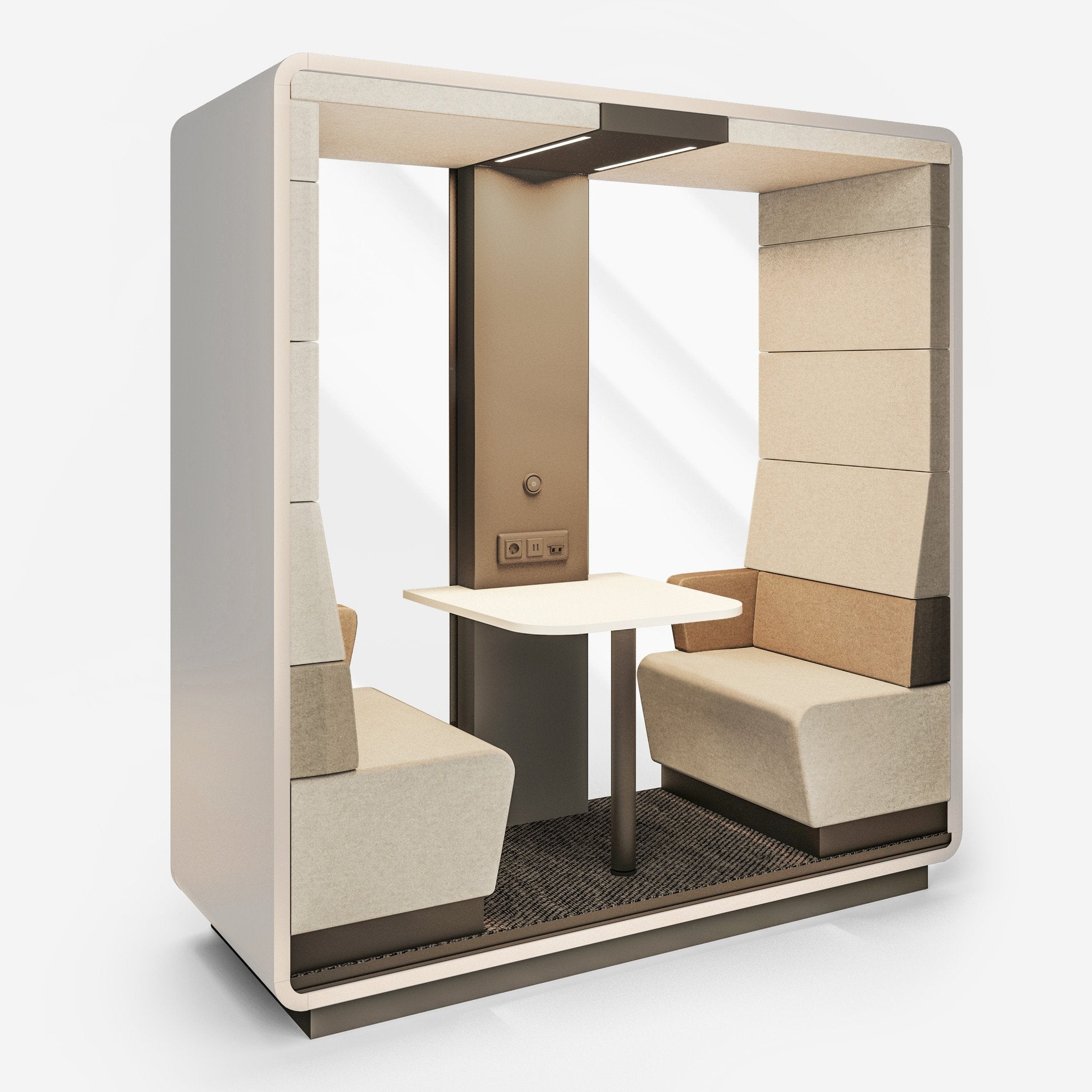 Mikomax Hush Meet Open S vergaderruimte