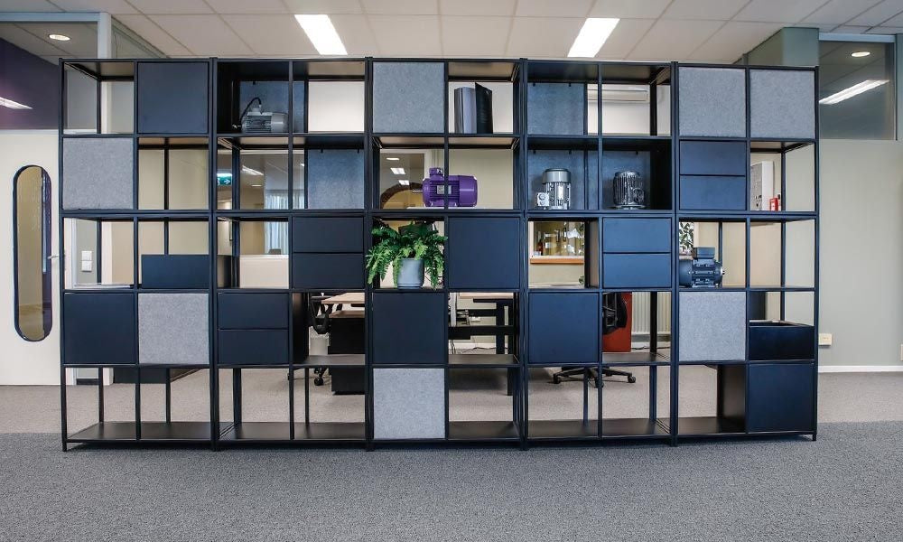 Vakkenkast Modu 6 vaks - 244x119cm