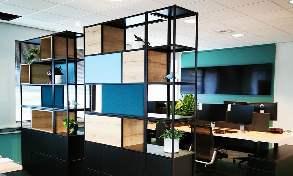 Vakkenkast Modu 12 vaks - 224x80cm