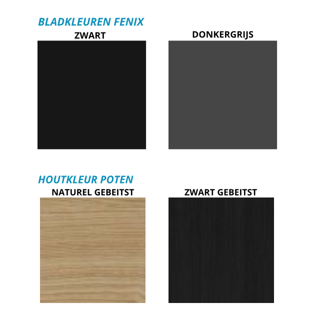 Koffietafel Nova wood vierkant Fenix