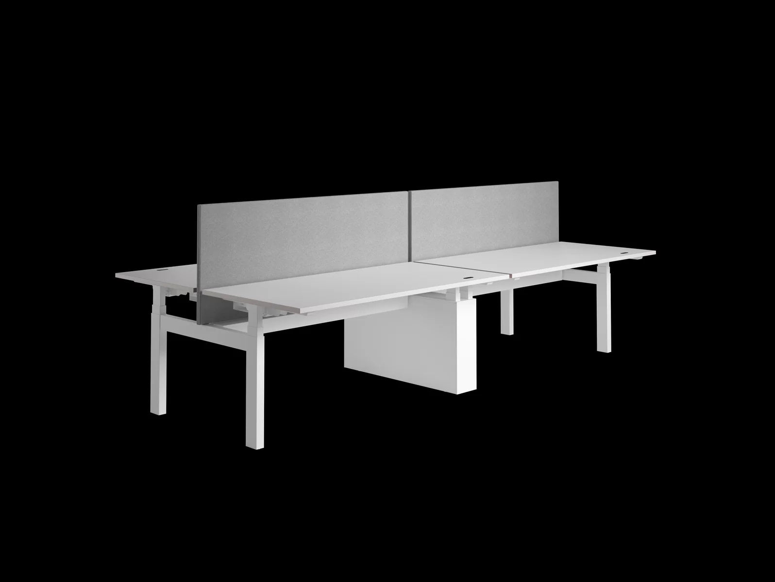 BUUR Presto R duo bureautafel (slinger)