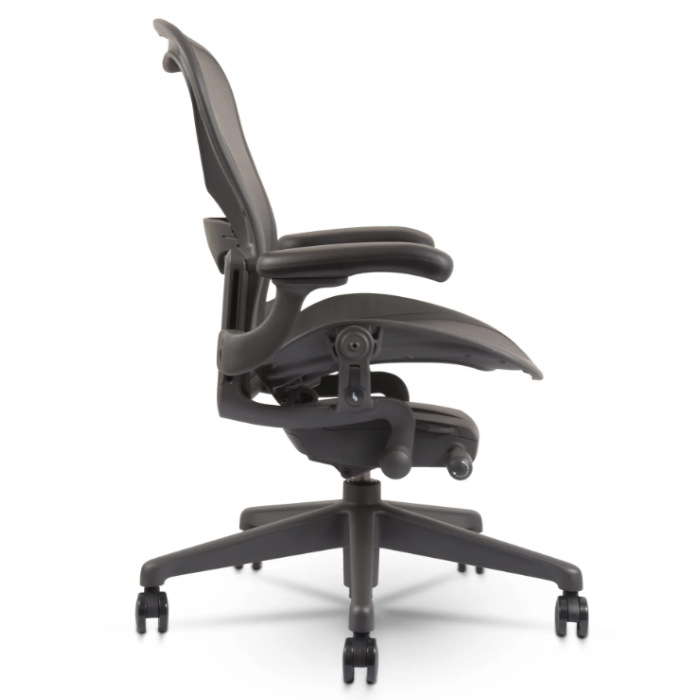 Herman Miller Aeron Remastered Graphite bureaustoel Refurbished