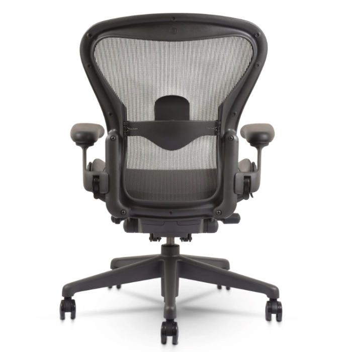 Herman Miller Aeron Remastered Graphite bureaustoel Refurbished