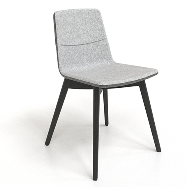 Twist&sit met houten onderstel