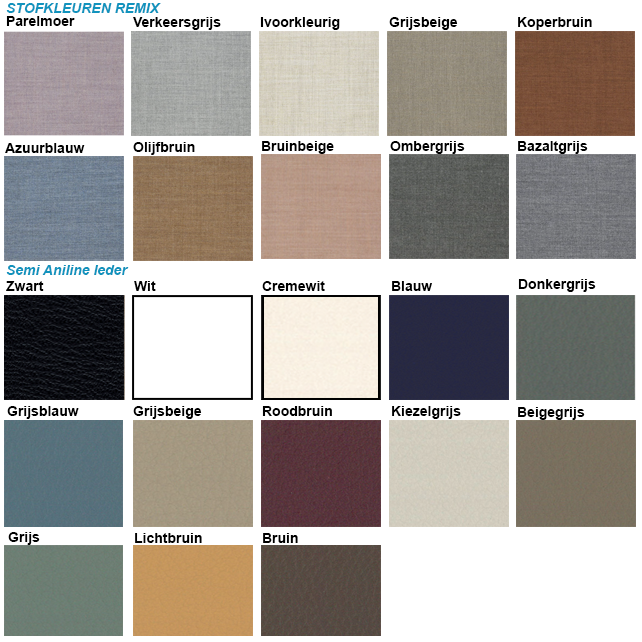 Hero vergaderstoel netweave rug