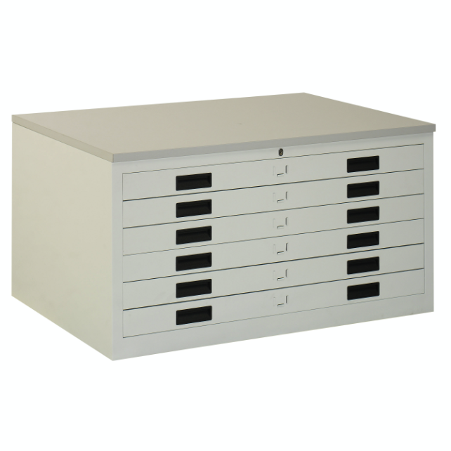 Tekeningkast Basic 6 laden A1