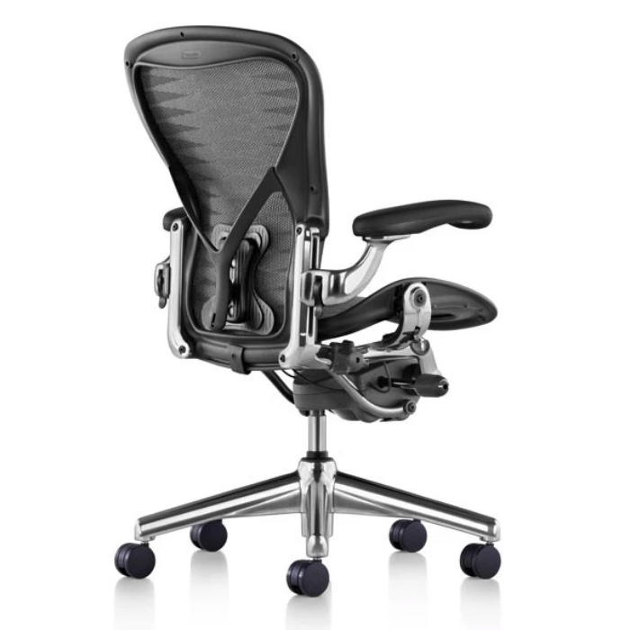 Refurbished Herman Miller Aeron Chair Tuxedo (Polished)