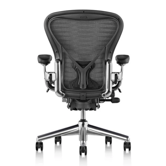 Refurbished Herman Miller Aeron Chair Tuxedo (Polished)