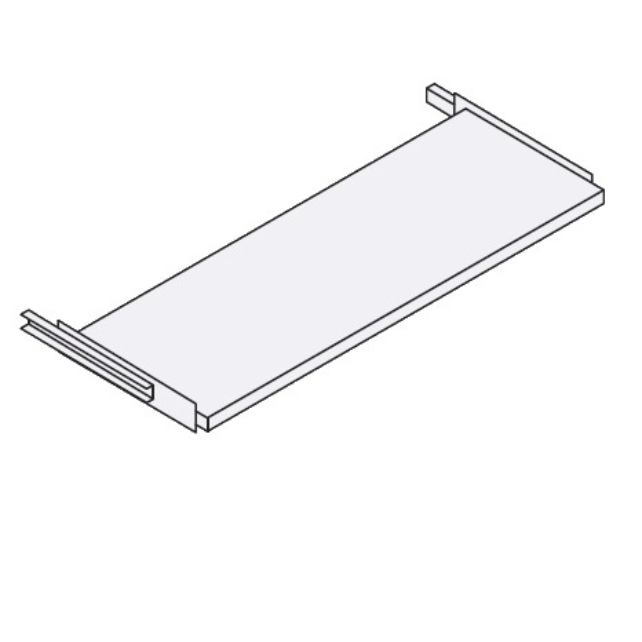 Bisley uittrekbaar legbord t.b.v. 100cm brede roldeurkast