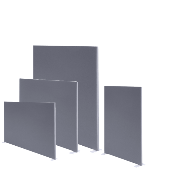 Akoestische scheidingswand staand