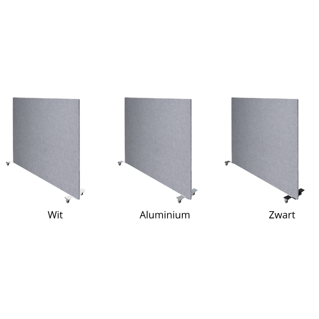 Akoestische scheidingswand staand