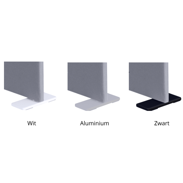 Akoestische scheidingswand staand