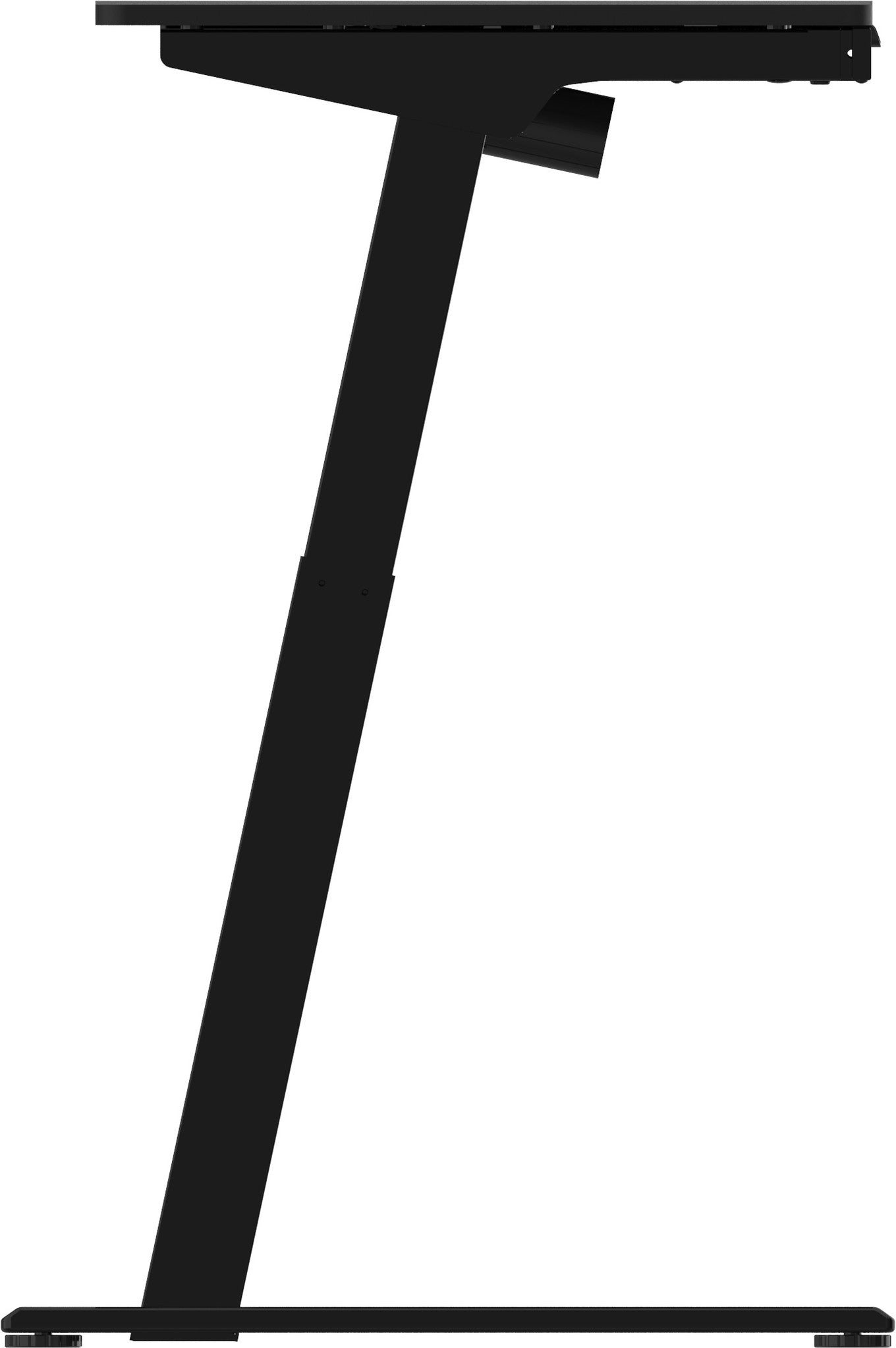 Elektrisch zit-sta bureau Nero