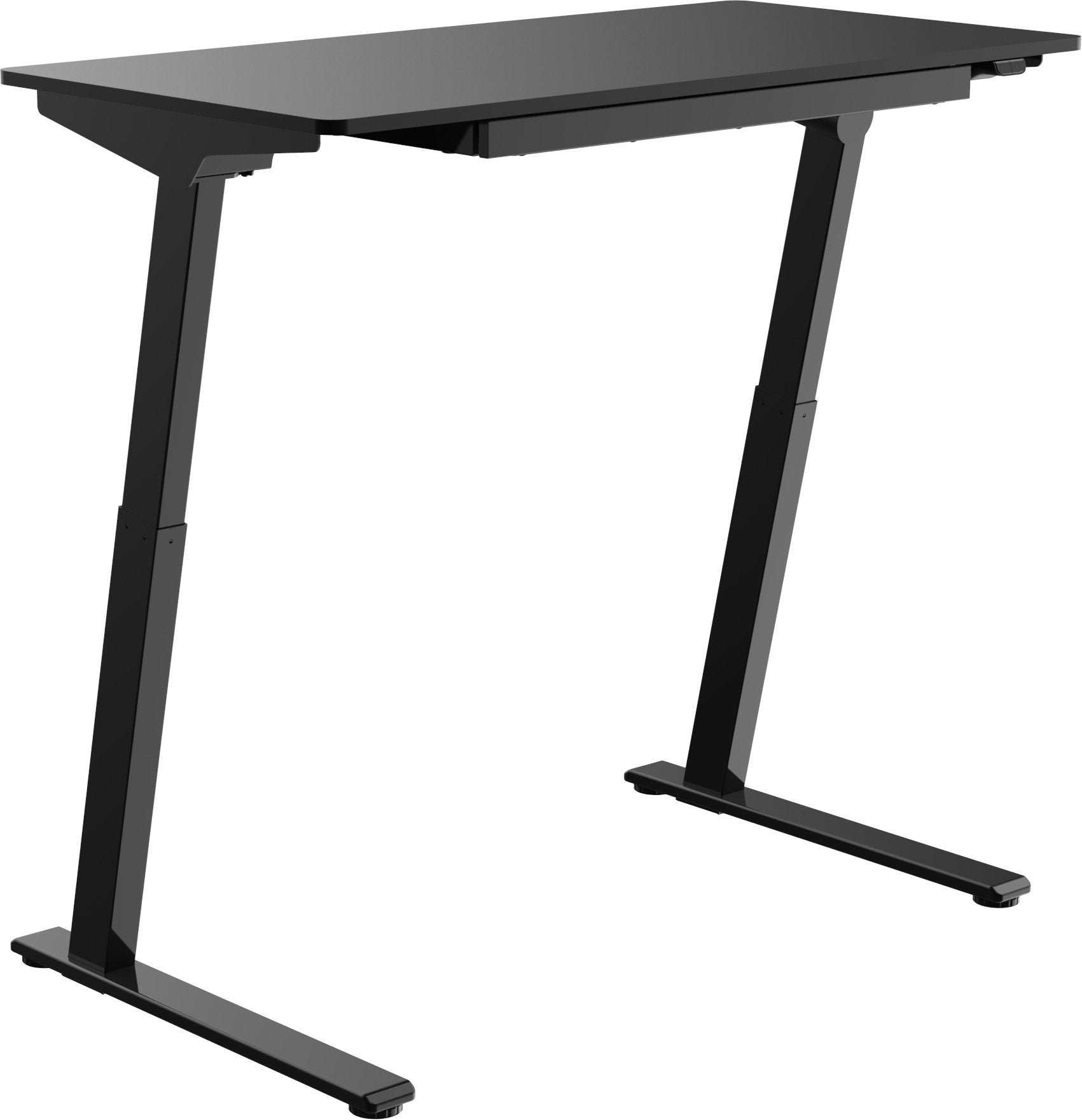 Elektrisch zit-sta bureau Nero