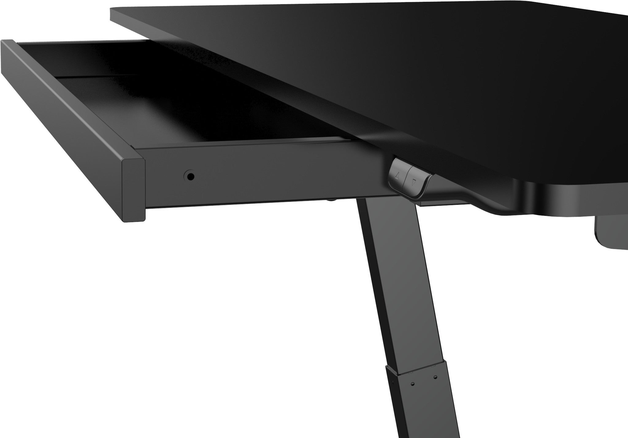 Elektrisch zit-sta bureau Nero