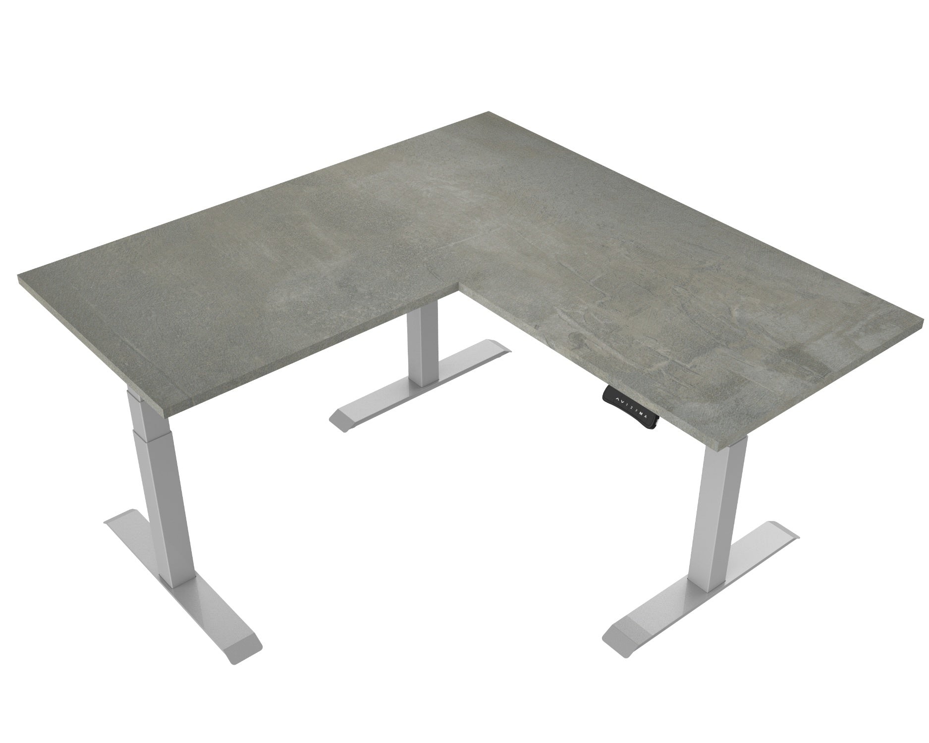 Elektrisch zit-sta hoekbureau