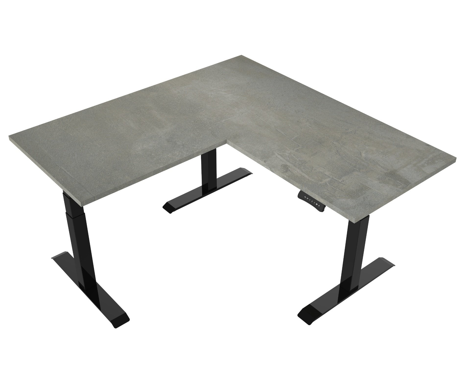 Elektrisch zit-sta hoekbureau